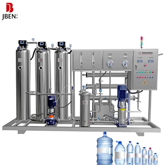 Reliable 1000lph Water Treatment Machine with RO Filtration for Pure Drinking Water